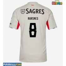 Benfica Fredrik Aursnes #8 Auswärtstrikot 2025-26 Kurzarm